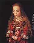Lucas Cranach the Elder A Princess of Saxony painting